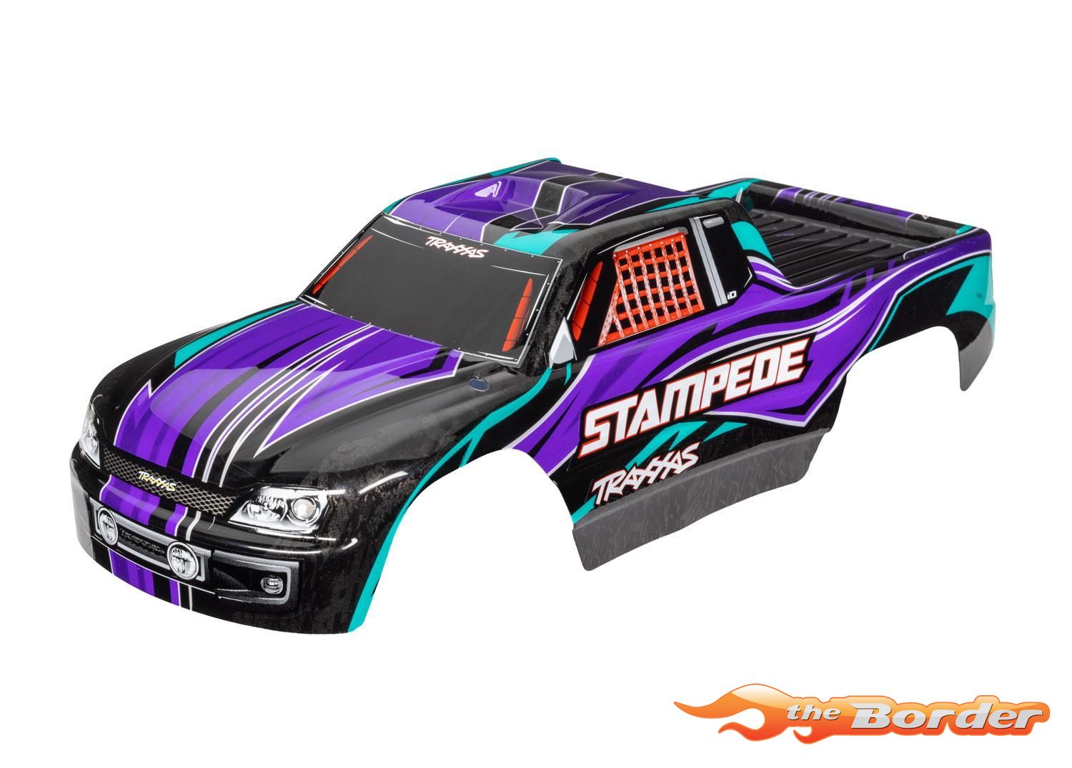 Traxxas Stampede Body Paars (Painted) 3651P