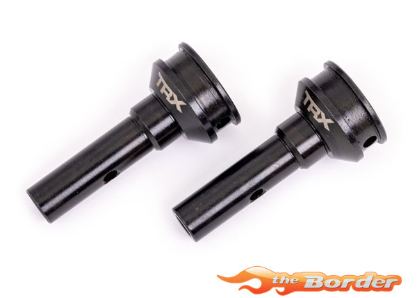 Traxxas Stub Axle Front (Hardened Steel for Constant Velocity) (Sledge) 9553X