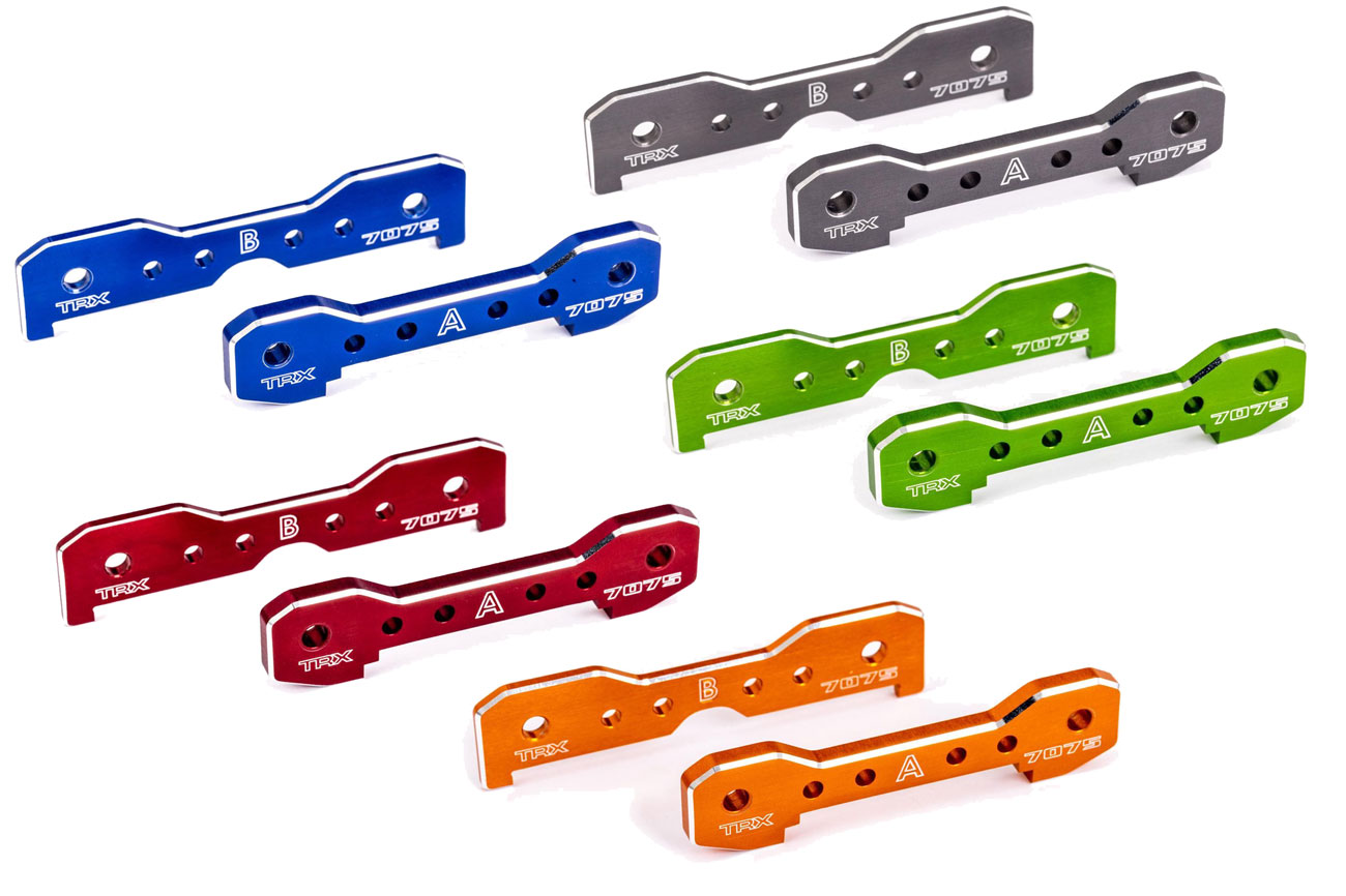 Traxxas Tie Bars, Front 7075-T6 Alu (Kies je kleur) 9629