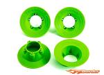 Traxxas Wheel Covers - Green (4) (fits 9572 Wheels) 9569G