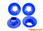 Traxxas Wheel Covers - Blue (4) (fits 9572 Wheels) 9569X