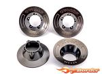 Traxxas Wheel Covers - Satin Black Chrome (4) (fits 9572 Wheels) 9568A