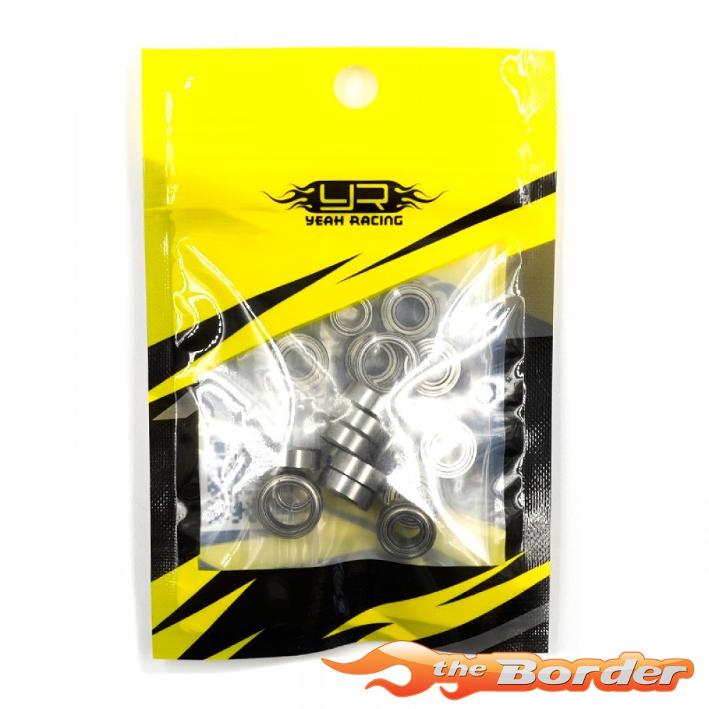 Yeah Racing Steel Ball Bearing Set For Tamiya TT01 / TT01E YBS-0004