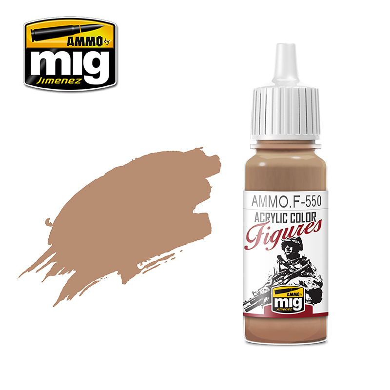 MIG Ammo Warm Skin Tone Jar 17ml MIG-F550 - Afbeelding 2