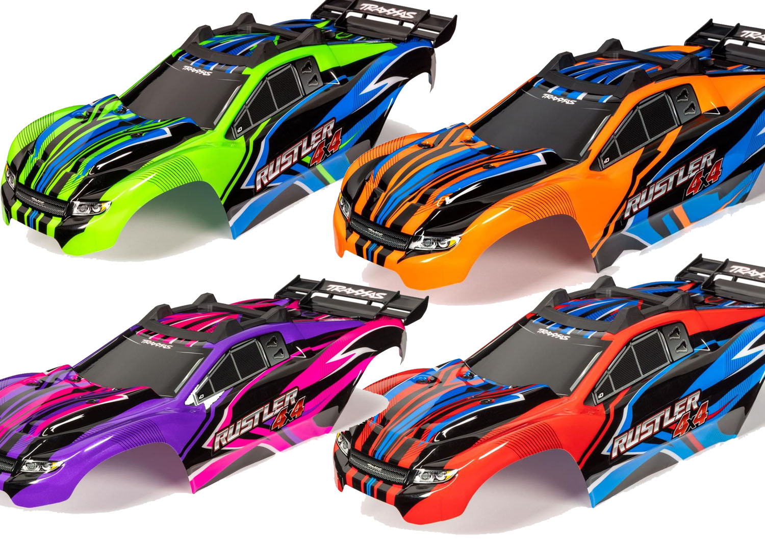 Traxxas Body Rustler 4X4 Prepainted 6734