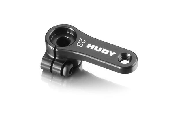 HUDY Alu Clamp Servo Horn Sanwa - Offset - 23T 293401