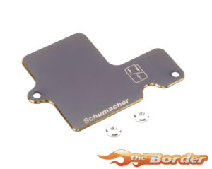 Schumacher Brass ESC Tray - CAT L1R U8387