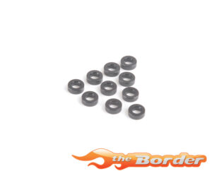 Schumacher M3 Black Alloy Washers 2.0mm (10) U7711