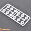 Schumacher Moulded Shock Pistons and Bushes (16) - CAT L1R U8380 - Afbeelding 2