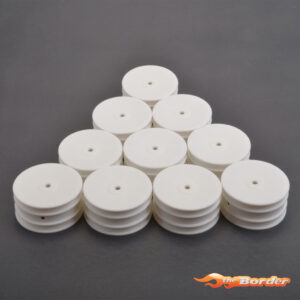 Schumacher Wheel Hex Front - White - 4WD (5 Pair) U7468