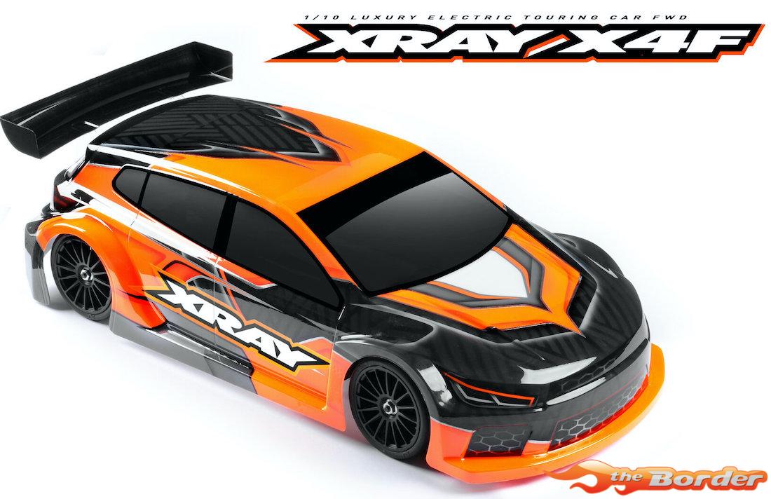 XRAY X4F 2024 Specs Frontie - 2WD Front Wheel Drive Electric Touring Car Kit FWD 300203 - Afbeelding 3