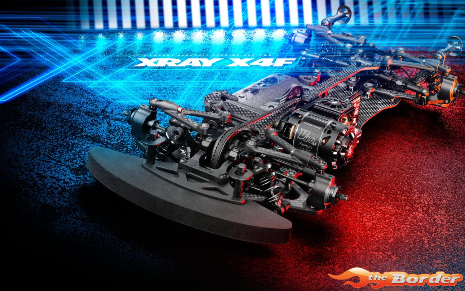 XRAY X4F 2024 Specs Frontie - 2WD Front Wheel Drive Electric Touring Car Kit FWD 300203 - Afbeelding 4