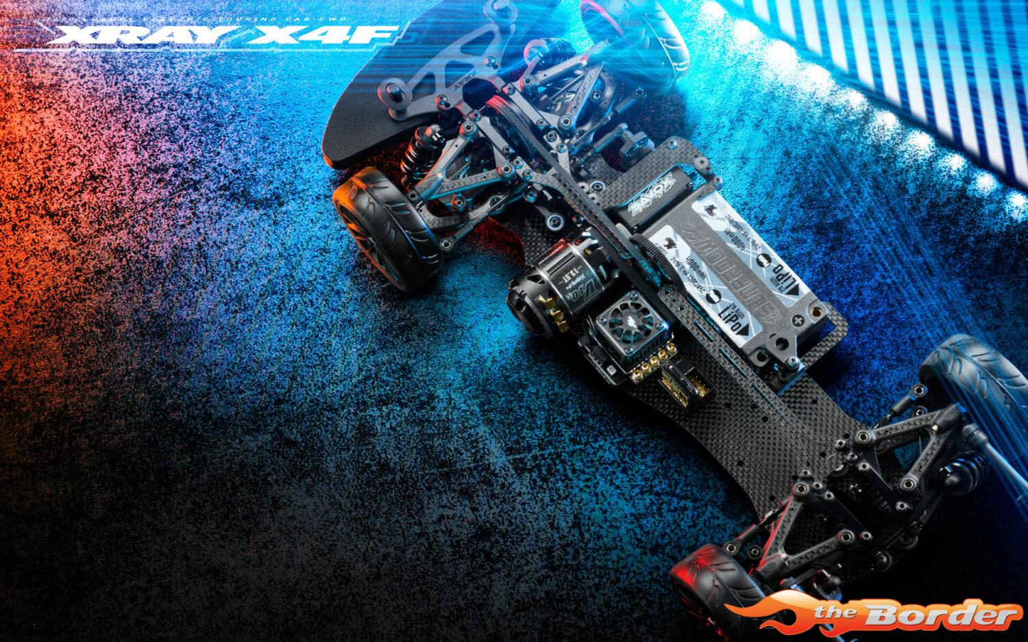 XRAY X4F 2024 Specs Frontie - 2WD Front Wheel Drive Electric Touring Car Kit FWD 300203 - Afbeelding 5