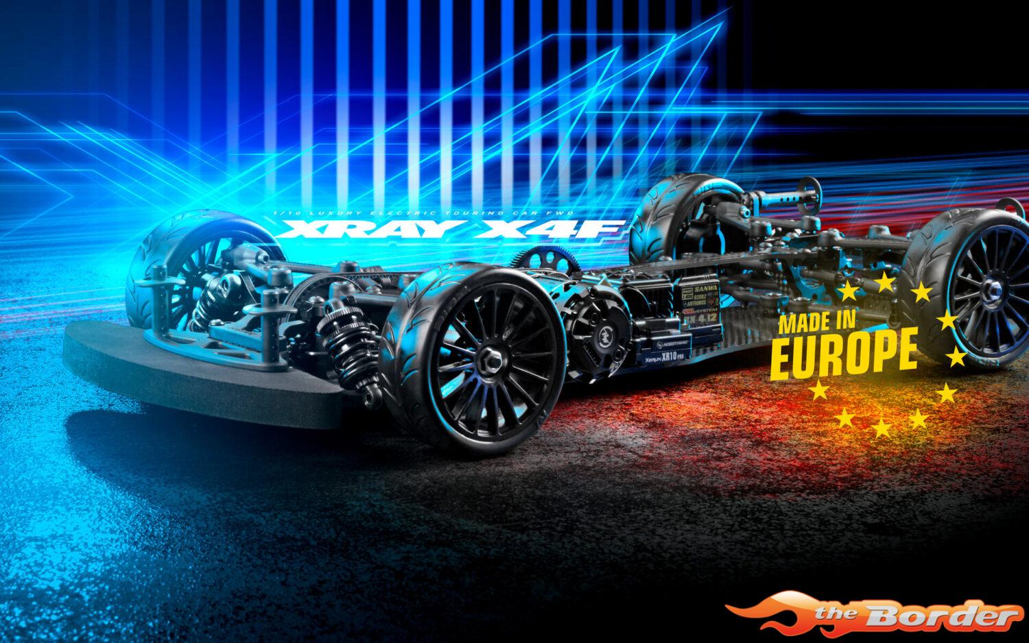 XRAY X4F 2024 Specs Frontie - 2WD Front Wheel Drive Electric Touring Car Kit FWD 300203 - Afbeelding 6