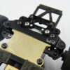 Yeah Racing Alum. + Brass Front Lower Arms MR03 KY03-007BK - Afbeelding 3