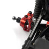 Yeah Racing Alum. Steering Knuckle 2pcs. Red TR4M-014RD - Afbeelding 4