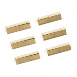 Yeah Racing Chassis Weight Brass 6pcs. for MR03 KY03-013GD