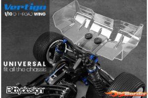 BittyDesign Vertigo Wing 1,5mm for 1/10 Off-Road Cars (2pcs.) BD-W10-VRTH