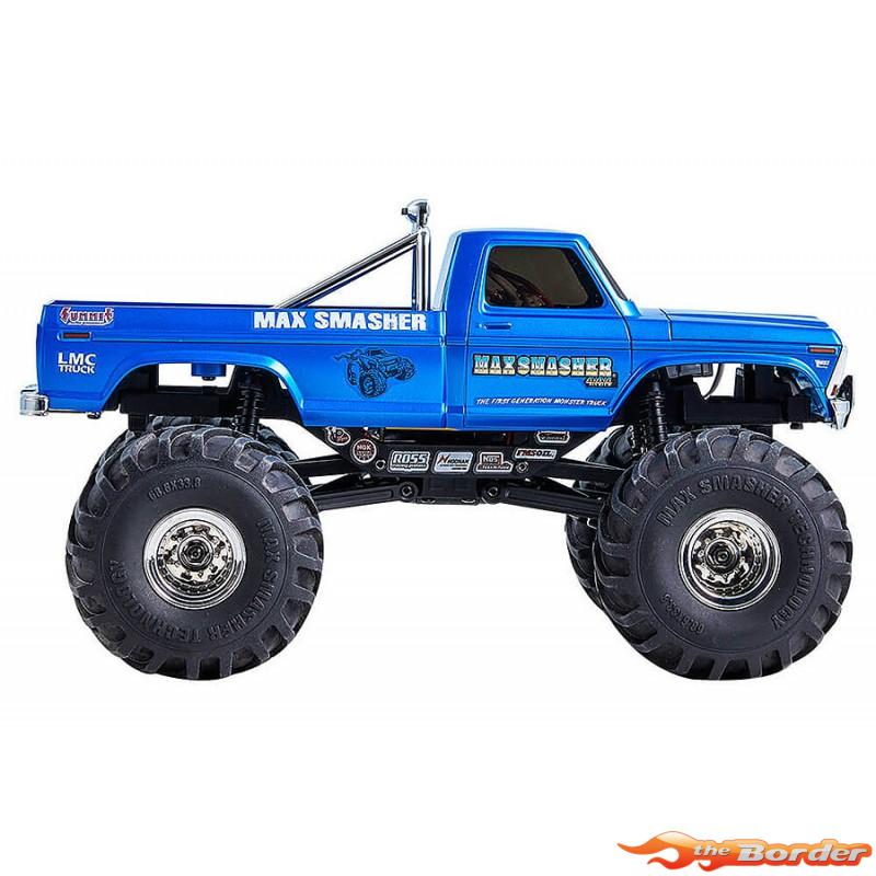 FMS FCX24 Smasher Monster Truck RTR Car V2 - Blue 1/24 - Afbeelding 15