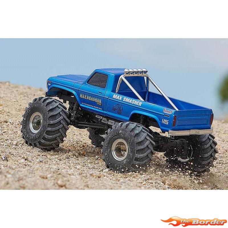 FMS FCX24 Smasher Monster Truck RTR Car V2 - Blue 1/24 - Afbeelding 16