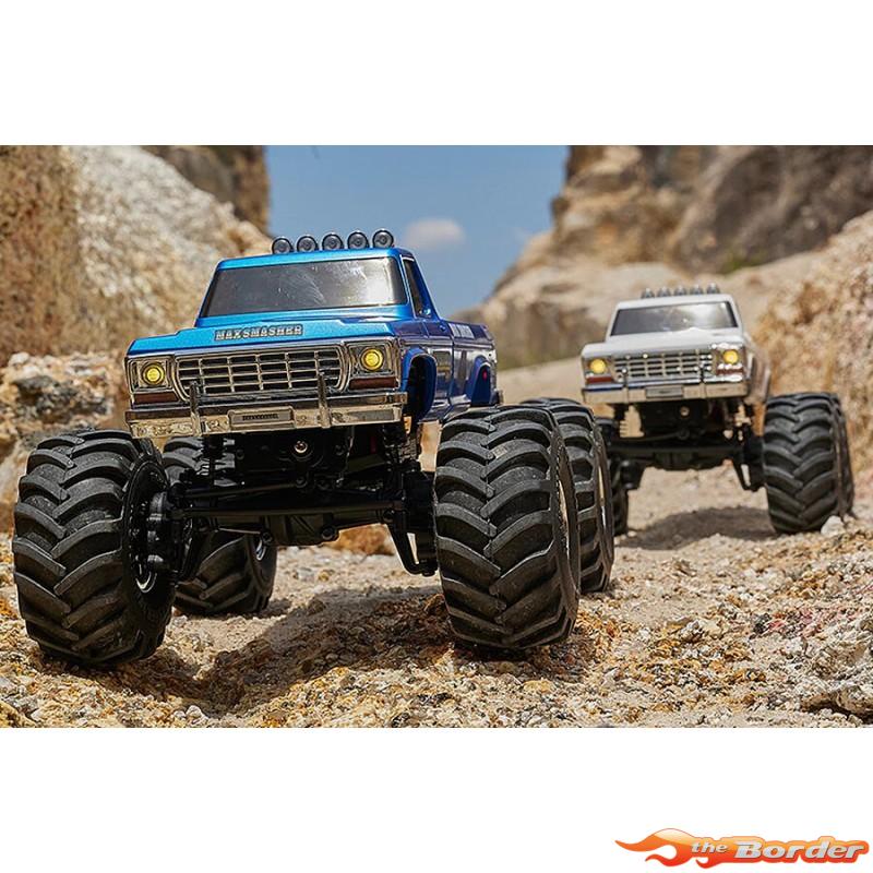 FMS FCX24 Smasher Monster Truck RTR Car V2 - Blue 1/24 - Afbeelding 17