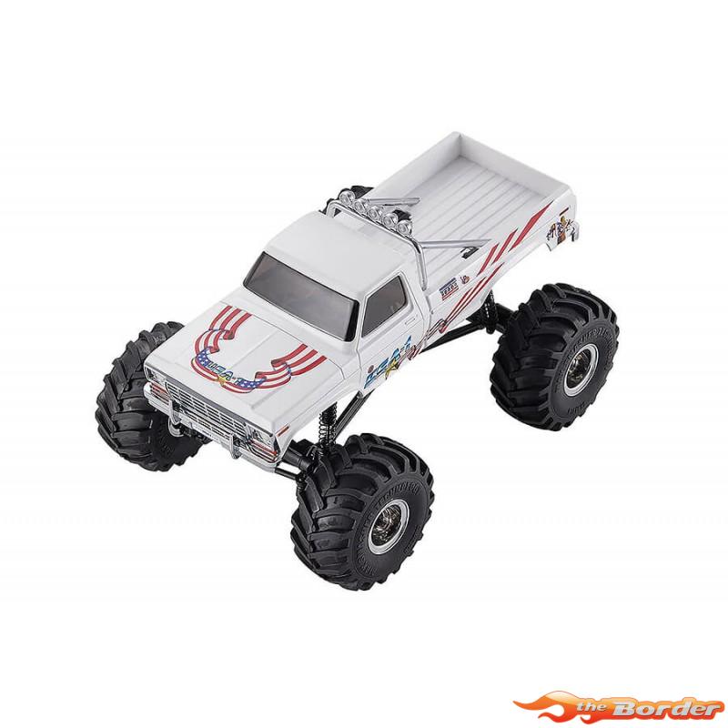 FMS FCX24 Smasher Monster Truck RTR Car V2 - White 1/24 - Afbeelding 3