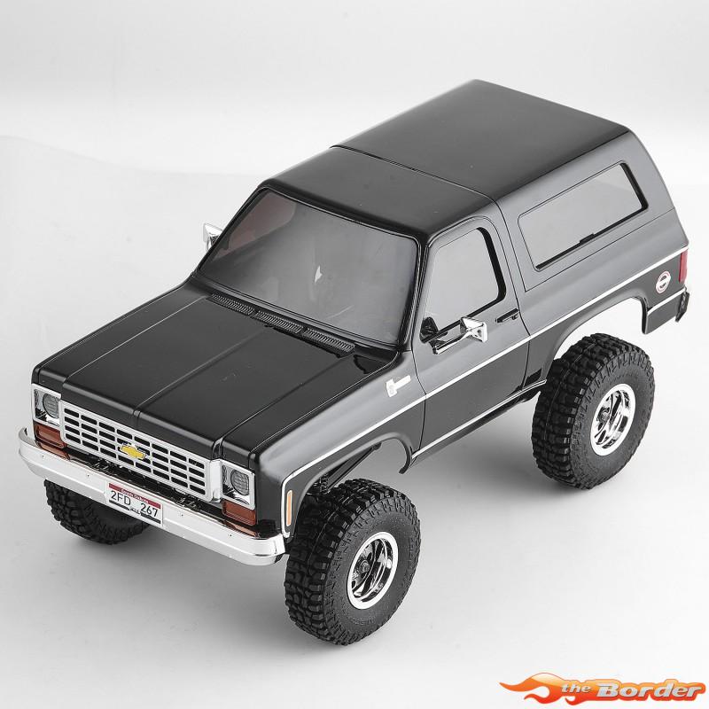 FMS FCX24 1/24 Chevrolet K5 blazer Crawler RTR kit - Black - Afbeelding 4