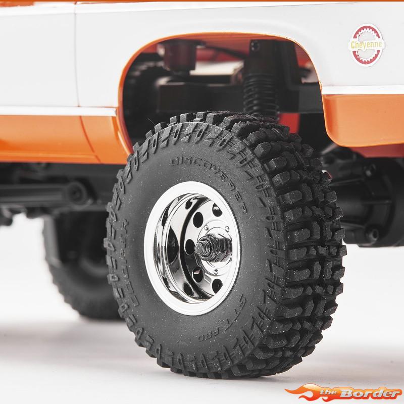 FMS FCX24 1/24 Chevrolet K5 blazer Crawler RTR kit - Orange - Afbeelding 7