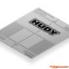 HUDY Plastic Set-Up Board Decal 331x386mm - 1/10 Off-Road 108660 - Afbeelding 2
