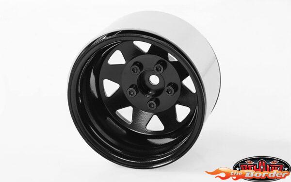 RC4WD 5 Lug Deep Dish Wagon 1.9 Steel Stamped Beadlock Wheels (Black) (4) (Z-W0243)