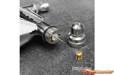 BittyDesign - Caravaggio gravity-feed airbrush dual-action - Afbeelding 3