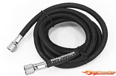 BittyDesign - 1.8mt Braided Airbrush Air Hose with Paasche & 1/4" Fitting Ends