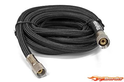 BittyDesign - 1.8mt Braided Airbrush Air Hose with Paasche & 1/4" Fitting Ends - Afbeelding 2