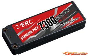 Sunpadow ERC 2S 7.4V 100C 7300mAh LiPo Batterij 4mm Plugs EA0003