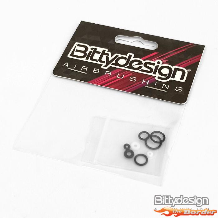 BittyDesign - O-rings replacement set for Michelangelo airbrush