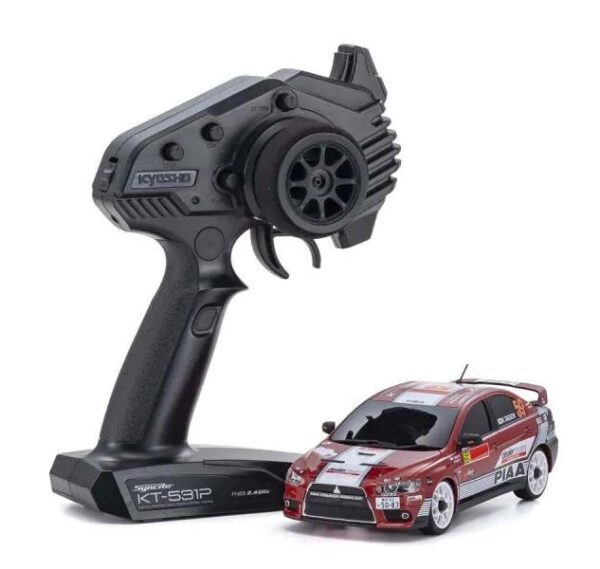 Kyosho Mini-Z AWD Mitsubishi Lancer Evo X Dealer Team (MA020-KT531P)