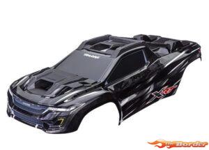 Traxxas Body XRT Black (painted, decals applied) 7840