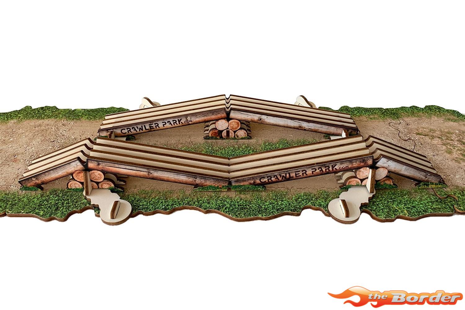 ToysWD Crawler Park: Axes Crossing Obstacle For 1/24 1/18 RC Crawler Park Circuit TWD240002 - Afbeelding 4