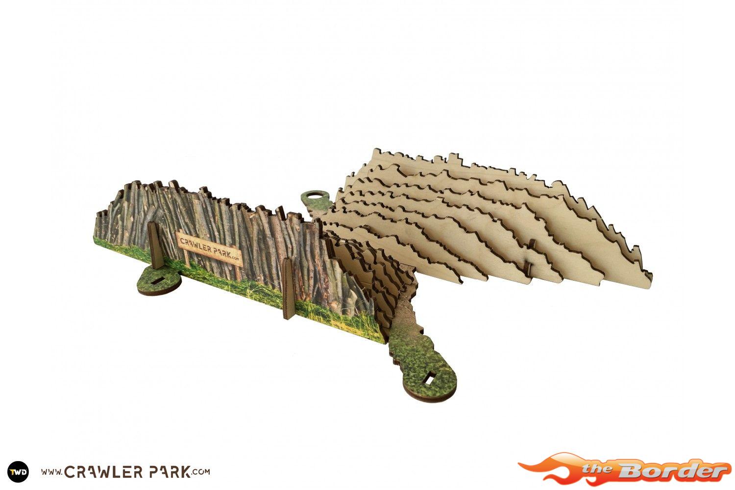 ToysWD Crawler Park: Double-Face Obstacle For 1/24 1/18 RC Crawler Park Circuit TWD240004