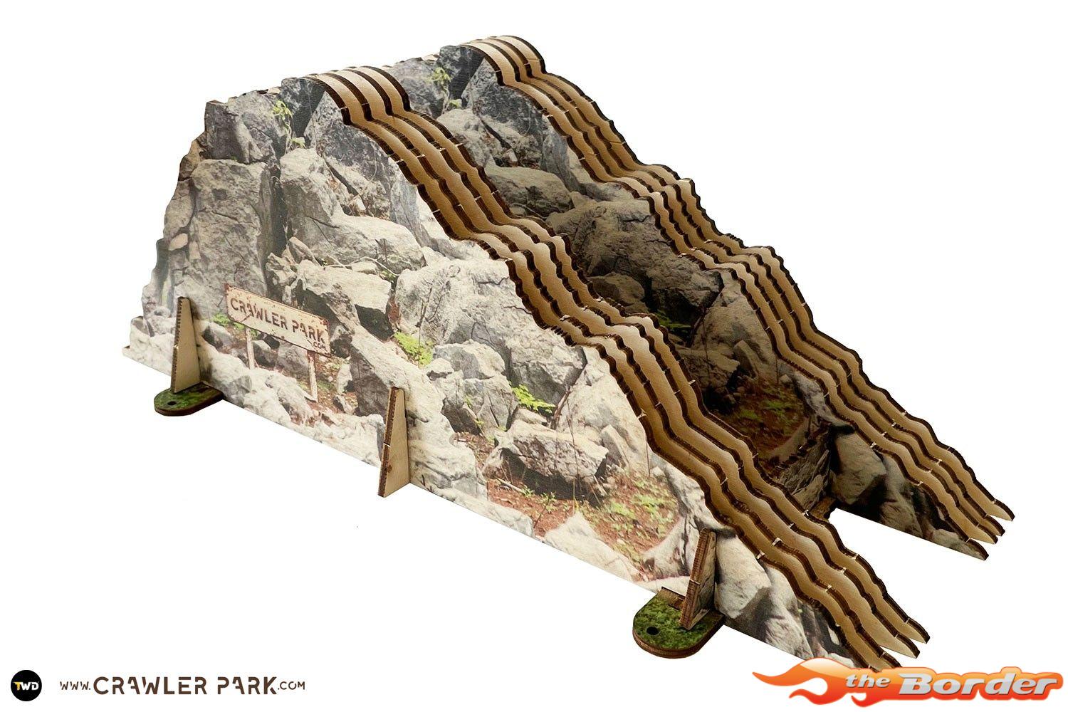 ToysWD Crawler Park: Uphill Obstacle For 1/24 1/18 RC Crawler Park Circuit TWD240011