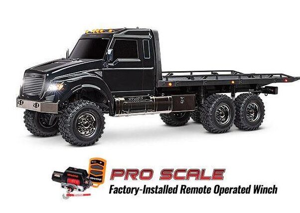 Traxxas TRX-6 Ultimate RC Hauler Truck W/ Winch 88086-84BLK