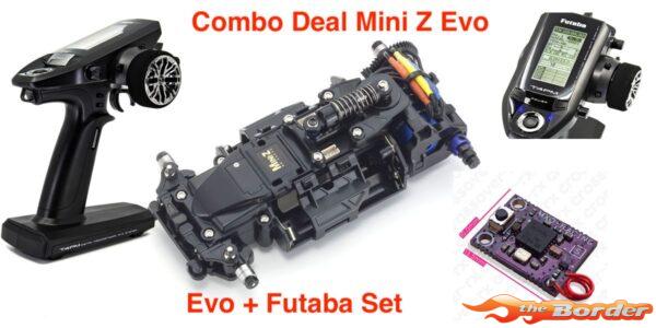 Kyosho Mini-Z Combo Deal MR03 EVO SP Incl. Futaba 4PM