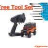 Kyosho Mini-Z 4x4 MX-01 Land-Rover Defender Orange met Toolset 32531MO - Afbeelding 2