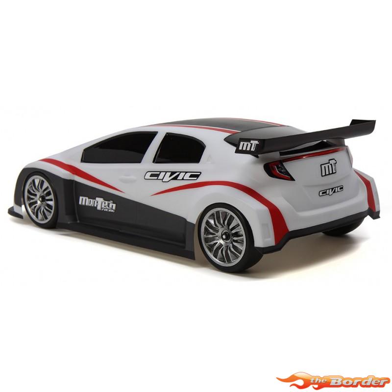 Mon-Tech Rally/FWD 190mm Clear Body New Civic 023-001 - Afbeelding 3