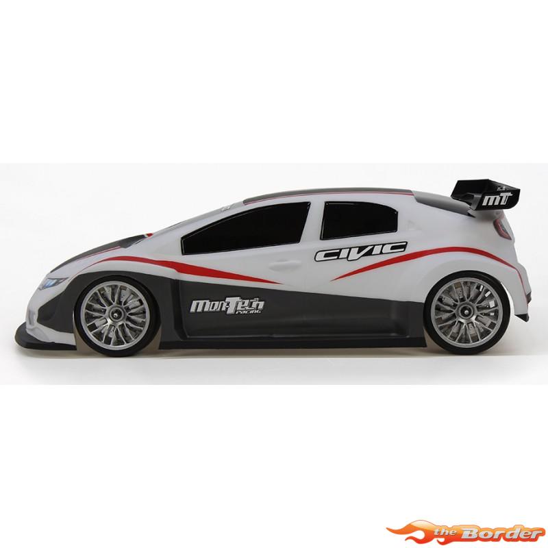 Mon-Tech Rally/FWD 190mm Clear Body New Civic 023-001 - Afbeelding 4