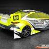BittyDesign HYPER-200 clear body 1/10 TC Nitro 200mm Light weight BDTC-200HYP - Afbeelding 2