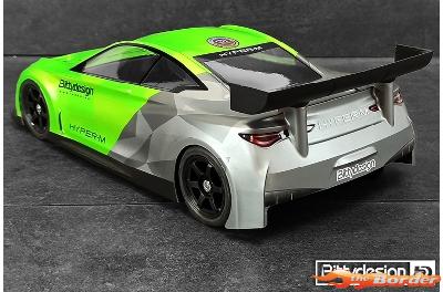BittyDesign Hyper-M 1/10 Clear Body for M-Chassis BDTC-HYPM - Afbeelding 3
