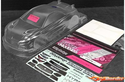 BittyDesign Hyper-M 1/10 Clear Body for M-Chassis BDTC-HYPM - Afbeelding 4