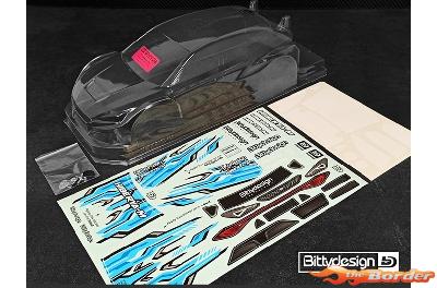 BittyDesign Hiberya-M Clear Body for M-Chassis (210-225 WB) BD-210225-HYB