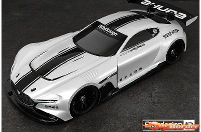 BittyDesign Ahura 1/10 GT Body 190mm BD-GT-190AHU - Afbeelding 3